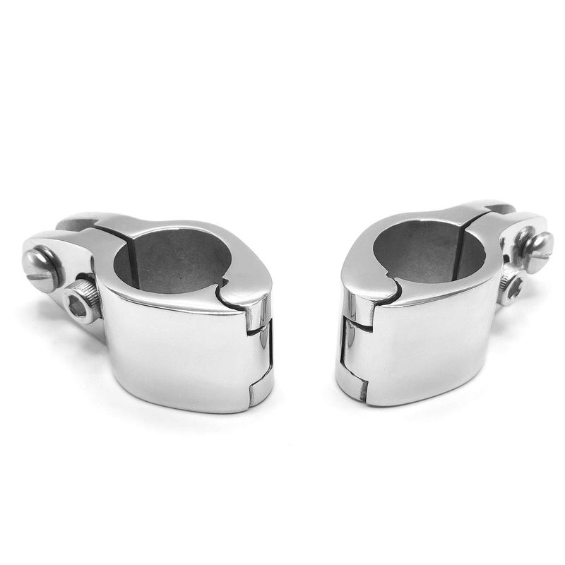 Amadget Bimini Top Hinge Rail Mount, 2 PCS Marine Boat Jaw Slide Stainless Steel 1" Hardware - Image 5